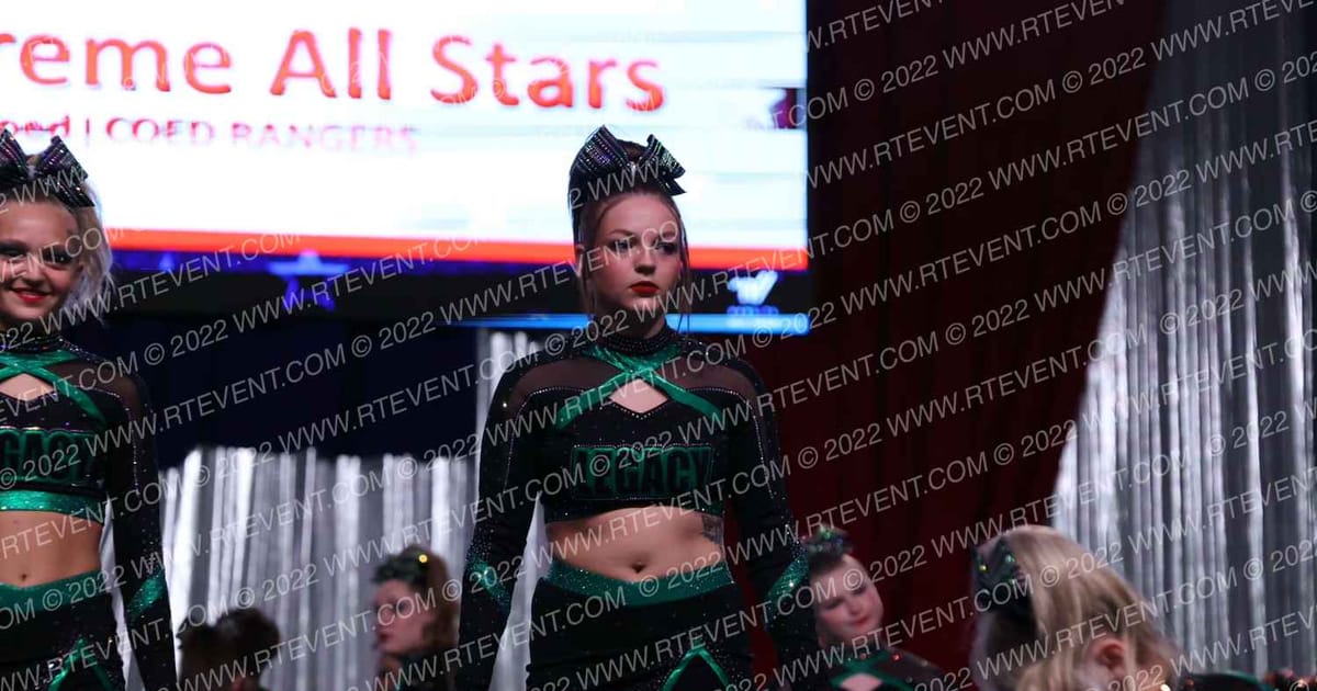 Legacy Xtreme All Stars COED RANGERS · The American Royale Sevierville Nationals DIDIIV