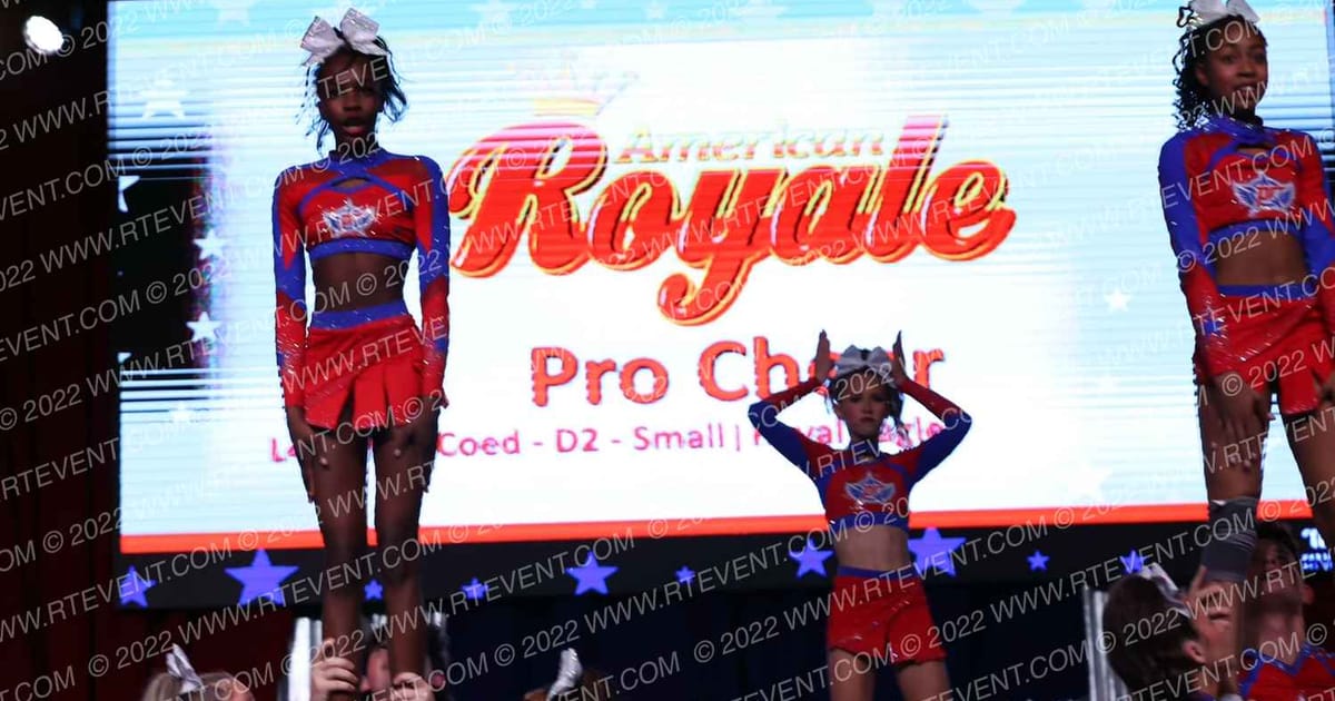 Pro Cheer Royal Eagles · The American Royale Sevierville Nationals DIDIIV