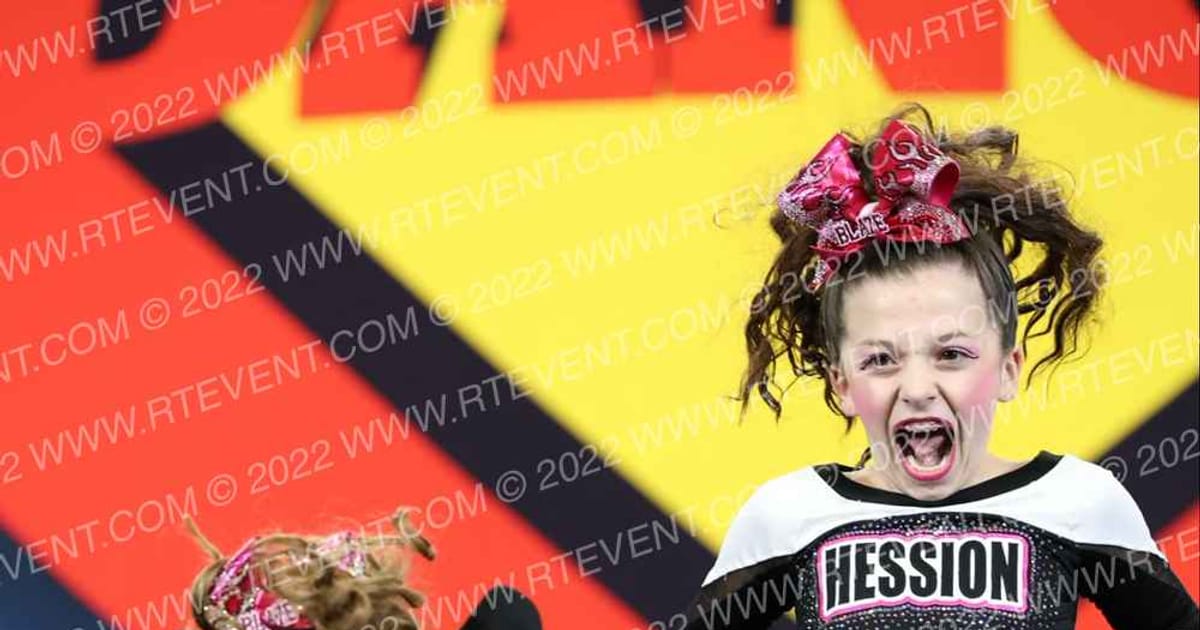 Hession Cheer Academy Pink Blaze · Spirit Sports Indy