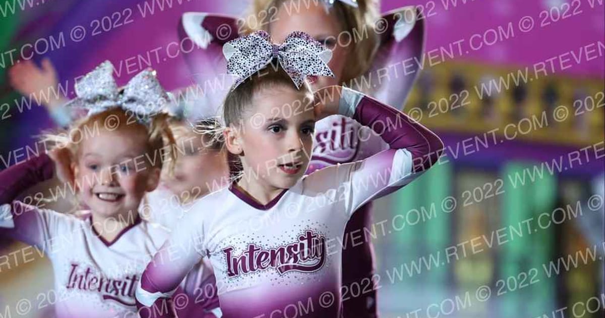 Intensity Elite Cheer Shimmer · Carnivale of Champions