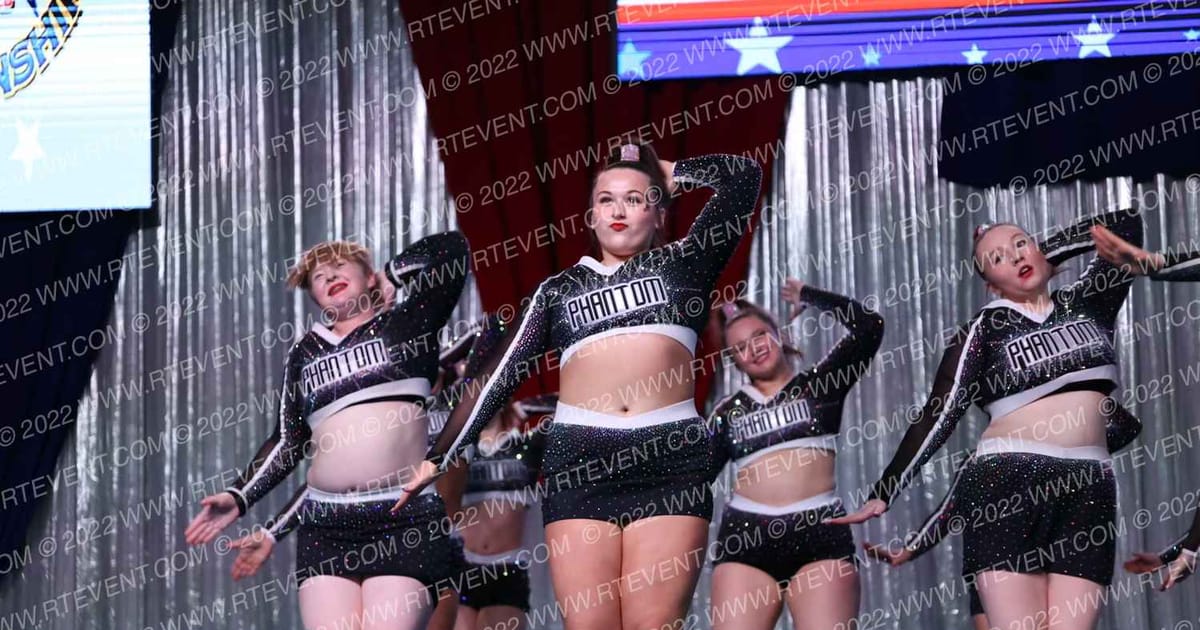 Top Gun Cheerleading Academy Phantom · The American Royale Sevierville Nationals DIDIIV