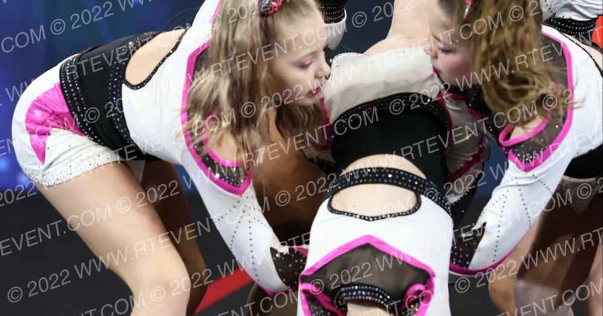 Hession Cheer Academy Pink Inferno · Spirit Sports Indy