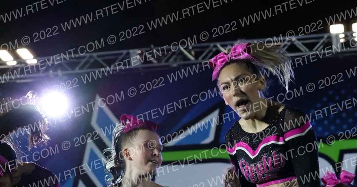 Stealth Elite Cheer Shadow · Double Down St Louis Nationals
