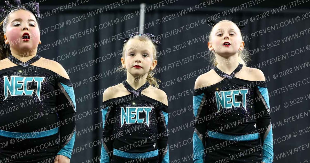 New England Cheer & Tumble Mini Monsters · CHEERSPORT Lowell Classic