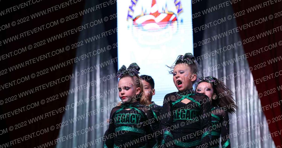 Legacy Xtreme All Stars CODE GREEN · The American Royale Sevierville Nationals DIDIIV