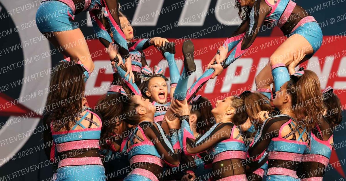 Evolution Cheer Teal Impact · MidAtlantic Grand Nationals