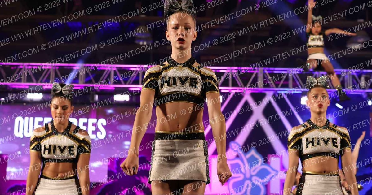 The Hive Cheer Queen Bees · Aloha Grand Nationals DIDII