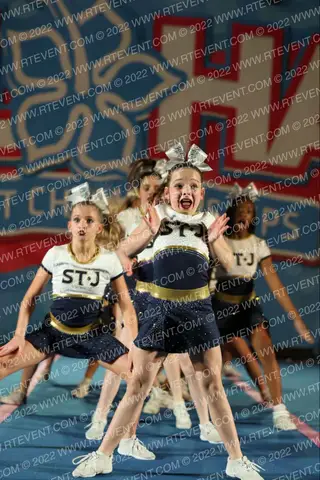 The St James Cheer All-Stars Blue Steel J2