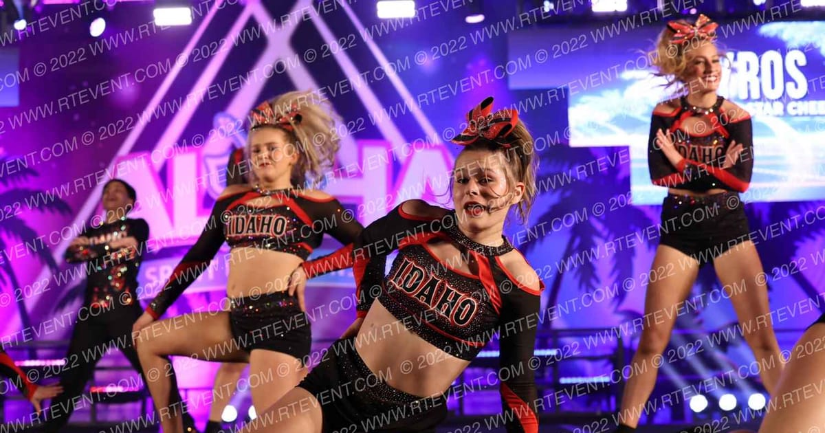 Idaho All-Star Cheer Pyros · Aloha Grand Nationals DIDII