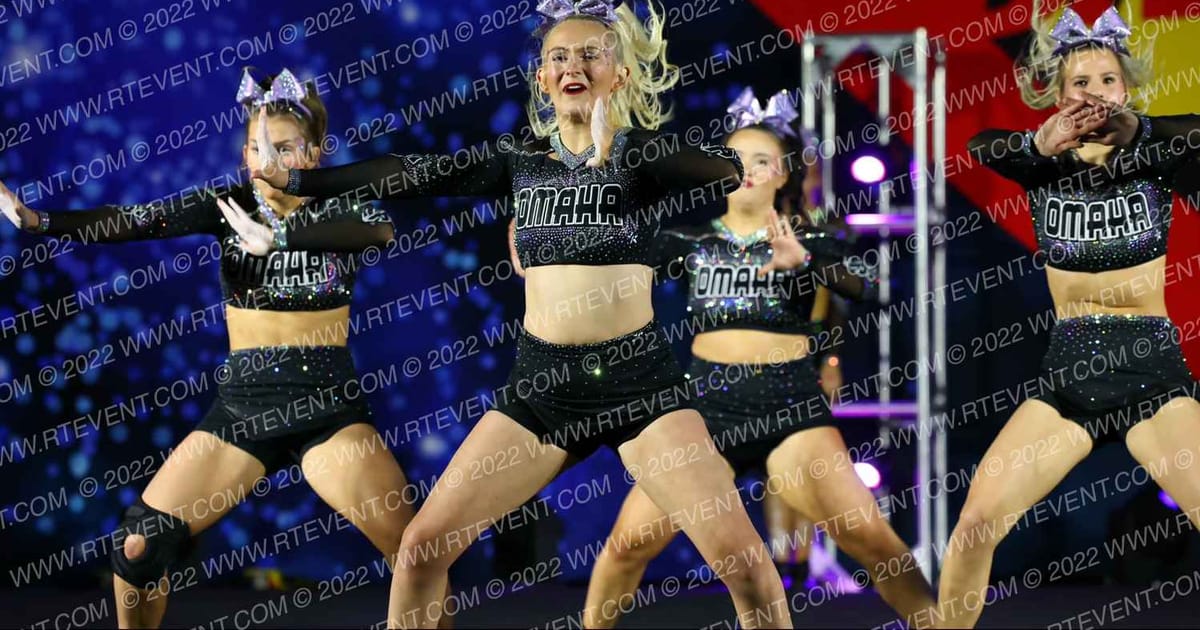 Cheer Athletics Omaha Lady Dynasty · Spirit Sports Des Moines