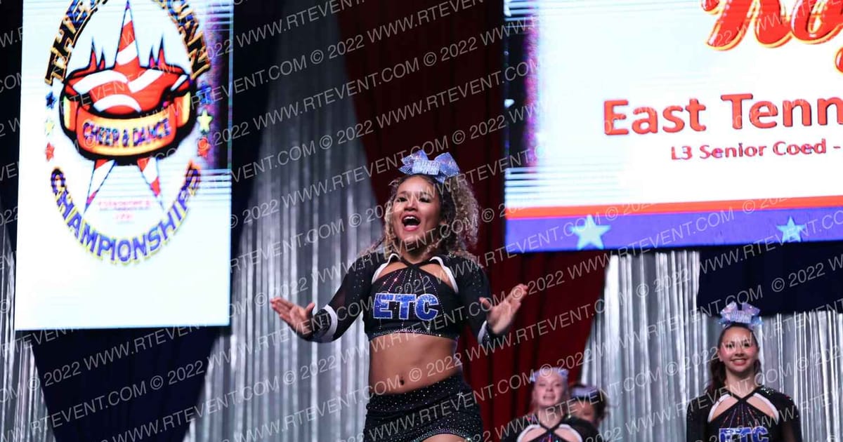East Tennessee Cheer Super Nova · The American Royale Sevierville Nationals DIDIIV