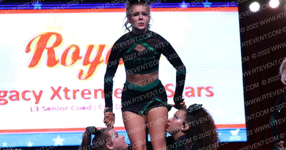 Legacy Xtreme All Stars COED RANGERS · The American Royale Sevierville Nationals DIDIIV