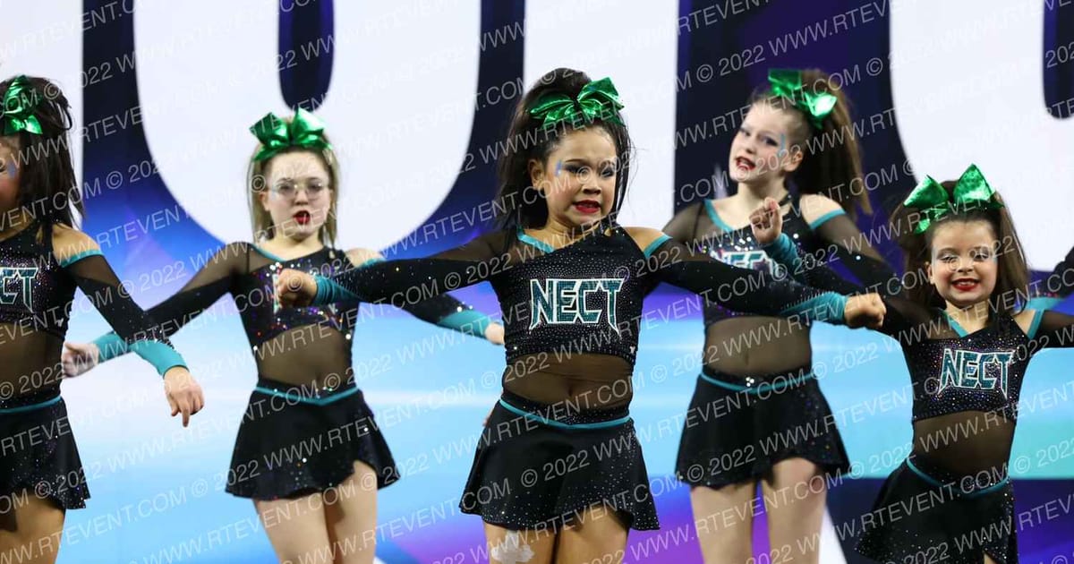 New England Cheer & Tumble Junior Emeralds · CHEERSPORT Lowell Classic