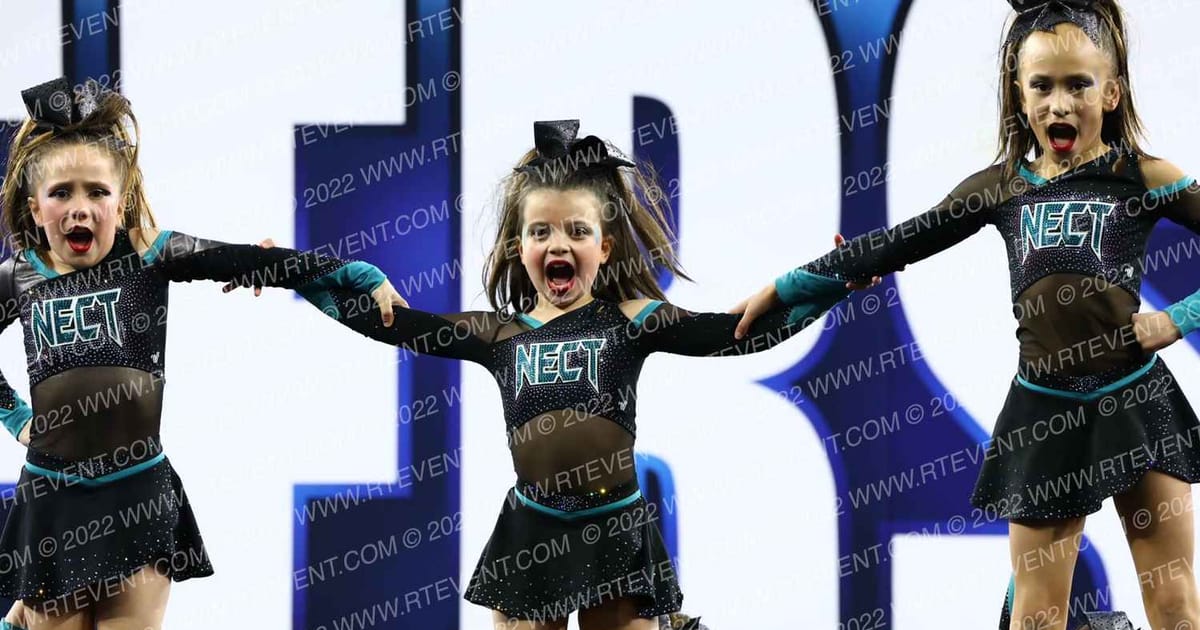 New England Cheer & Tumble Youth Black Pearls · CHEERSPORT Lowell Classic