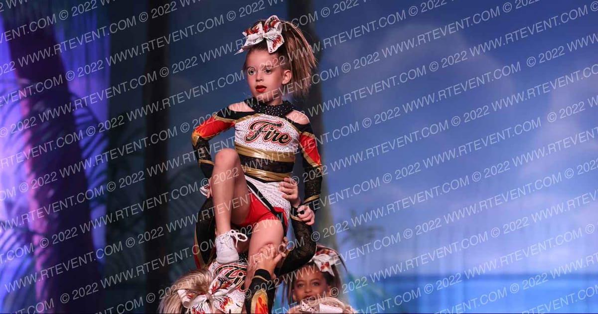 Fire Cheer Allstars RedHots · The American Open Orlando Nationals