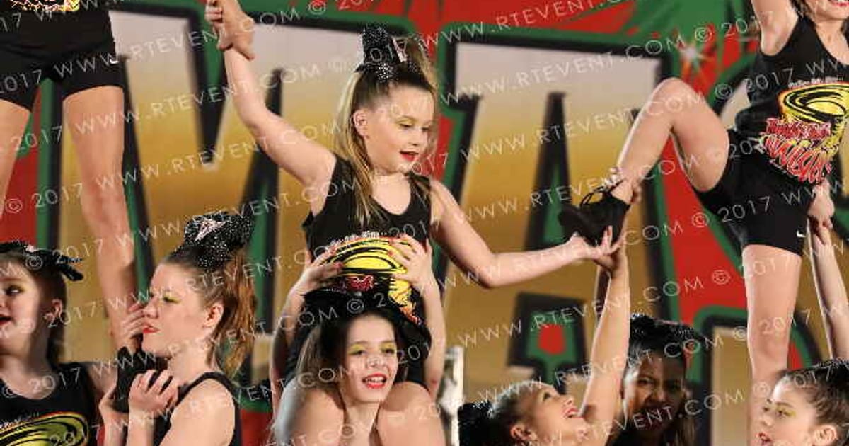 Tumble Tech Twisters Rain · American Cheer Power Gatlinburg