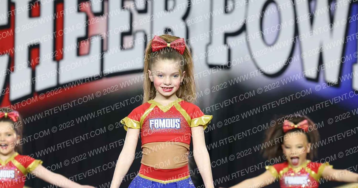 Famous Superstars TINY TIARAS · Cheer Power Grand Nationals