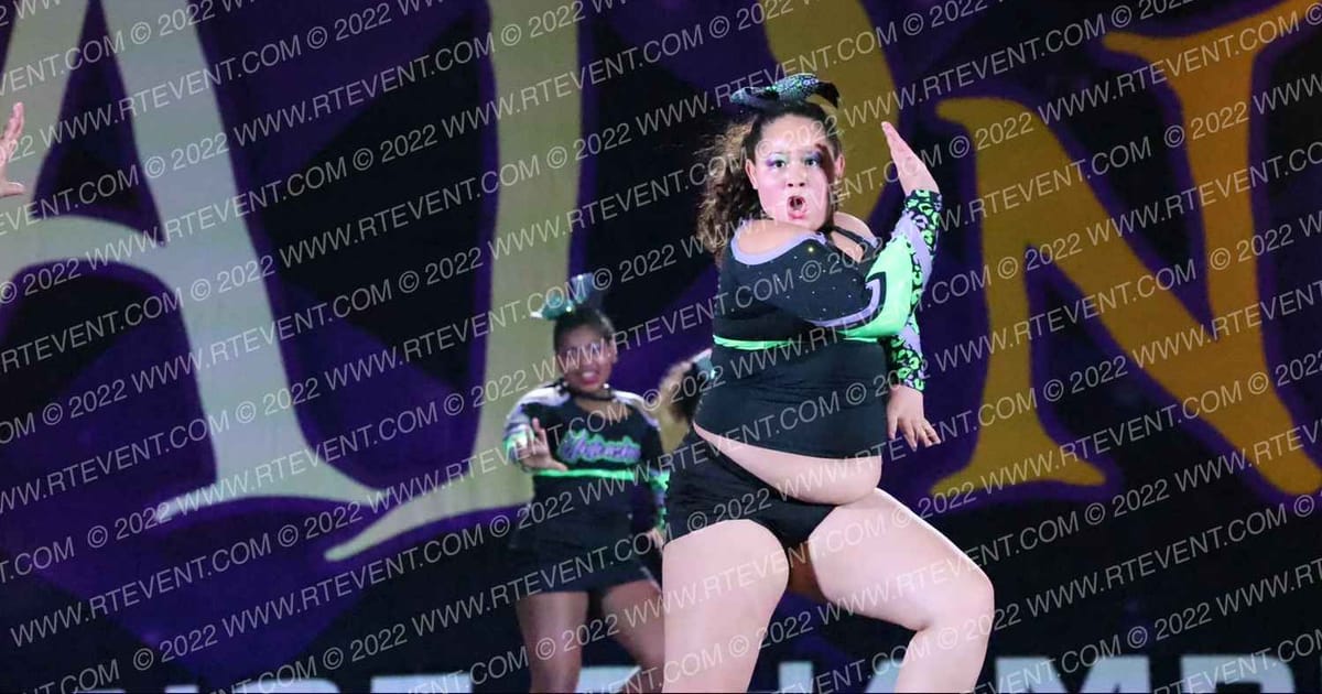 Cheernastics Tiny Rebels · March into the MADness Cheer and Dance Championships