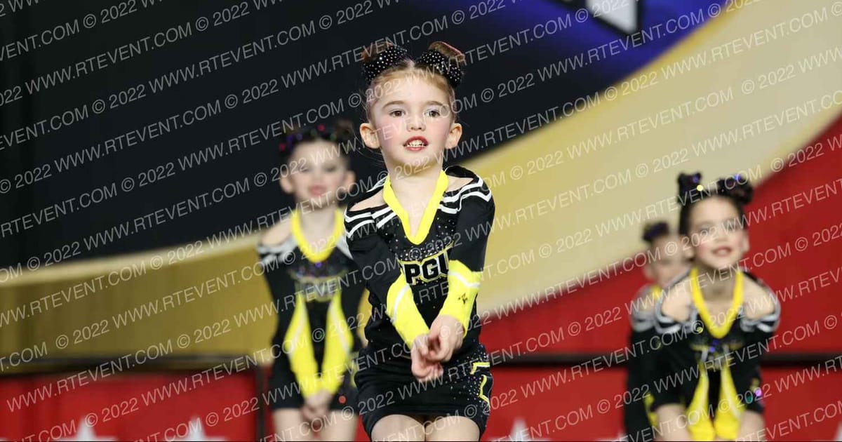 Top Gun All Stars Baby Bombers · Cheer Power Grand Nationals