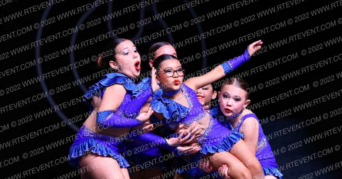 Dance Dynamics Mini Select Small Jazz-Devil With A Blue Dress · GROOVE Dance Grand Nationals