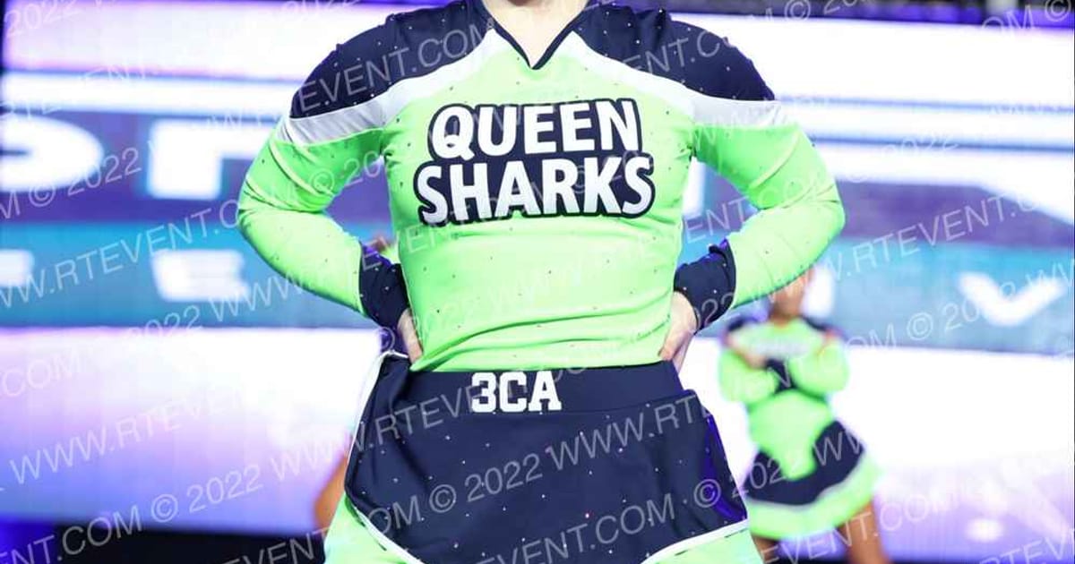 Cape Cod Cheer Academy Queen Sharks · Spirit Fest GN