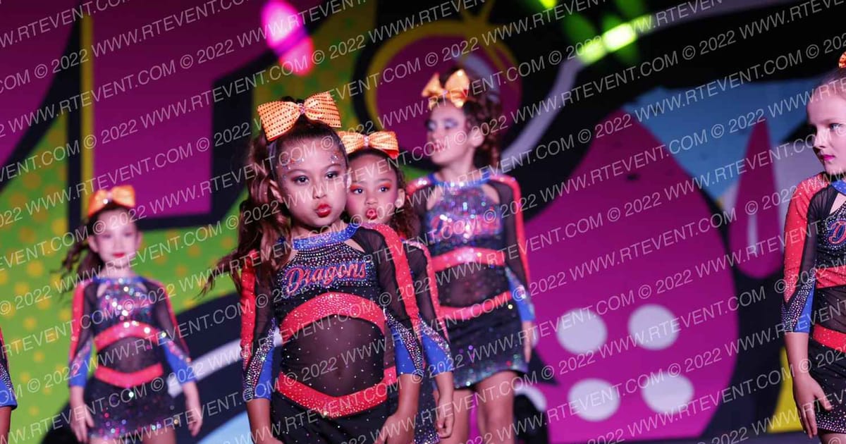 TEXAS CHEER DRAGONS ENCHANTED · POP Beach Nationals