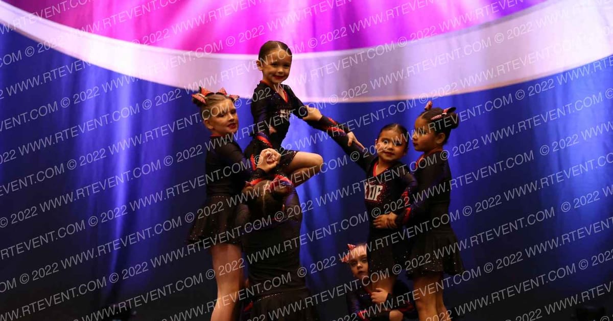 Raevin Dance Factory RDF Allstars Stellar · Cheer Power Disco Showdown Galveston