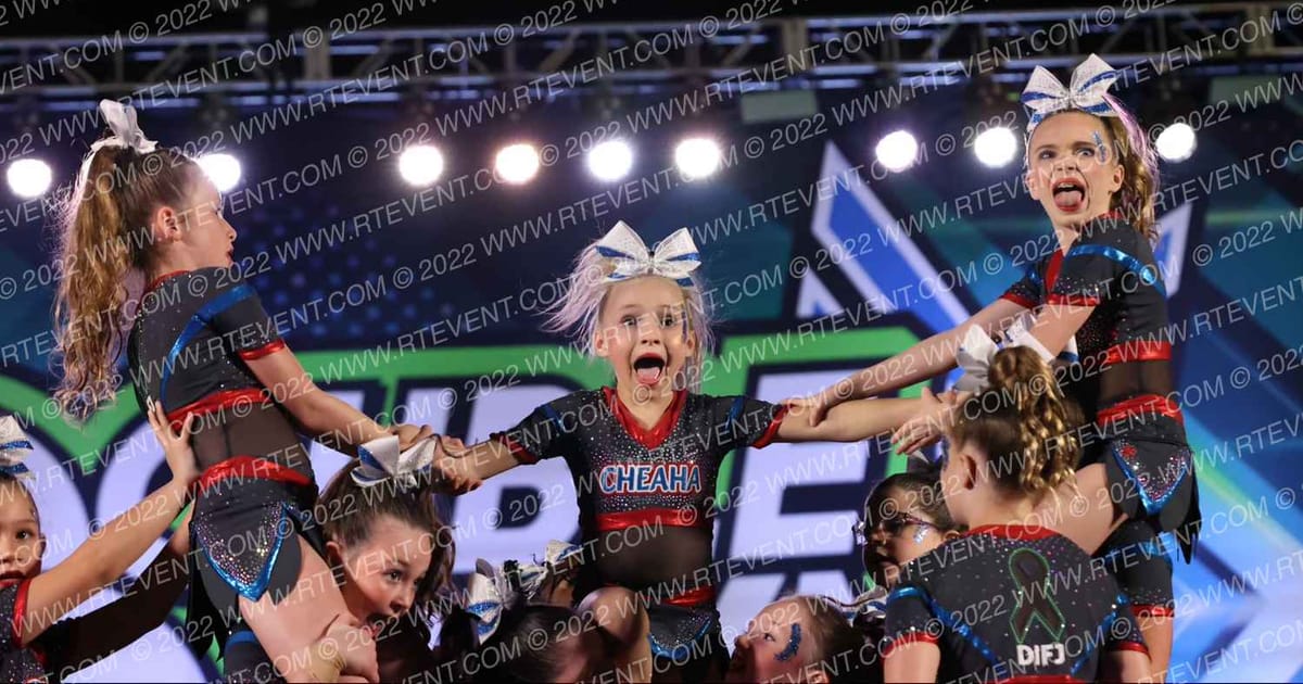 Cheaha Cheer and Tumble Mini Mavericks · Double Down Birmingham Nationals DIDII