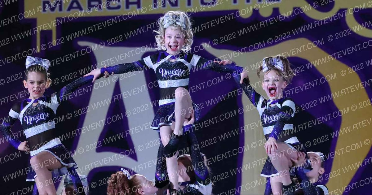 Universe Athletics Cosmic Cuties · March into the MADness Cheer and Dance Championships