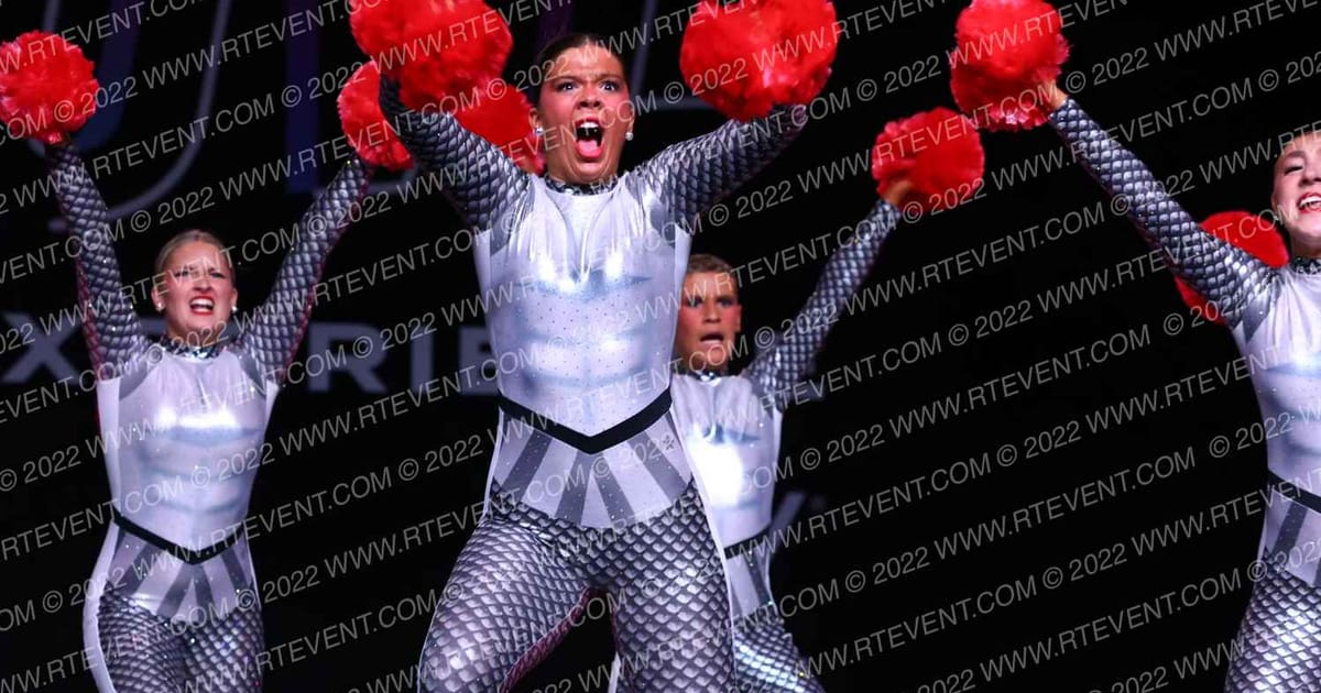 Peach State All Stars Junior Premier Small Pom  Amored Cards · GROOVE Dance Grand Nationals