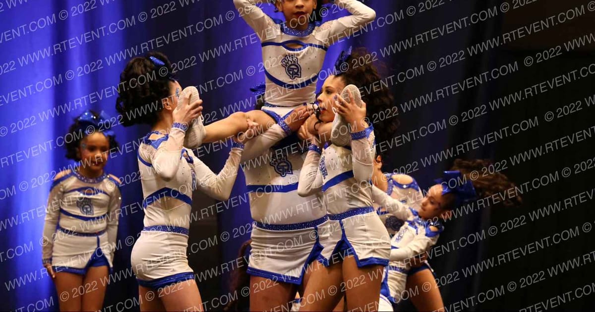 Tumble Queen Blue Reign · Cheer Power Disco Showdown Galveston