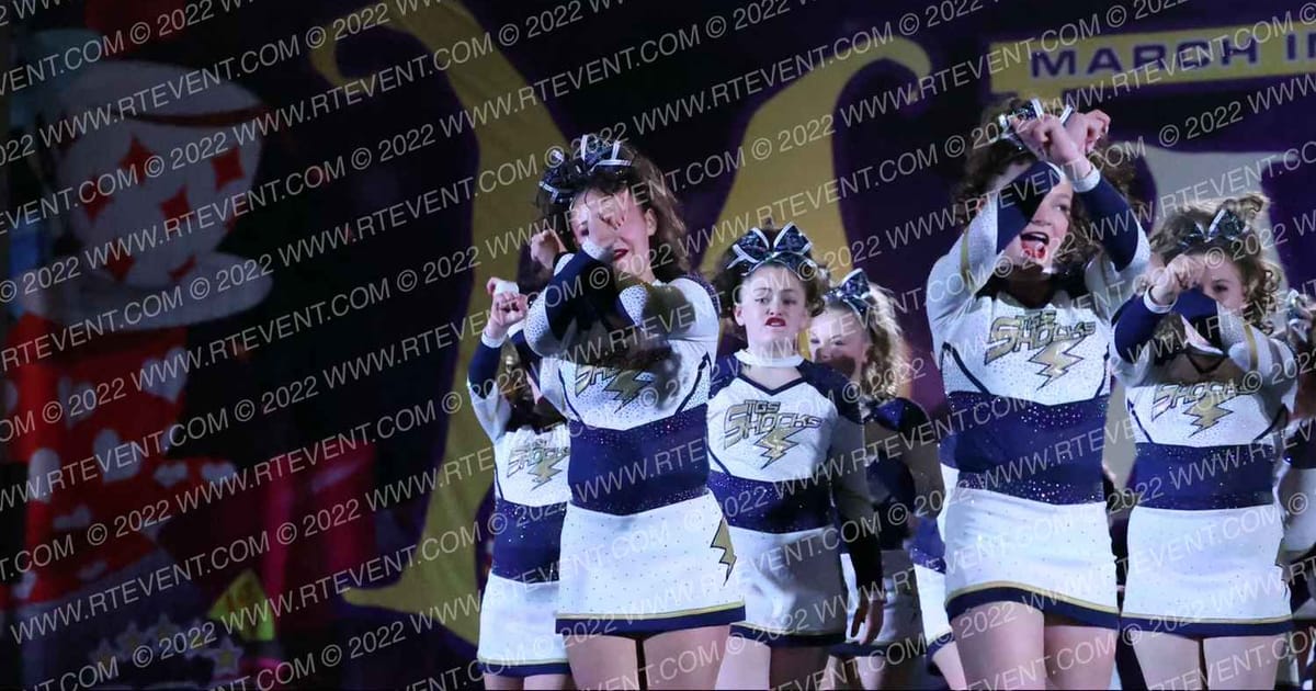 TGS Shocks All-Stars UV Rays · March into the MADness Cheer and Dance Championships