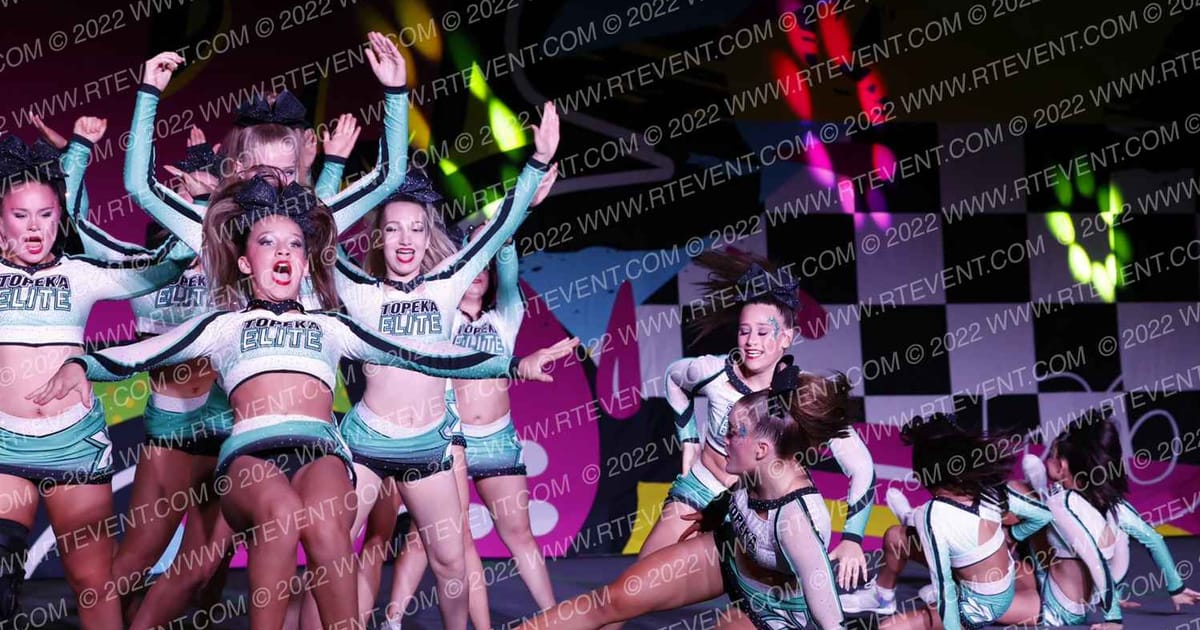 Topeka Elite Cheer Hail · POP Beach Nationals