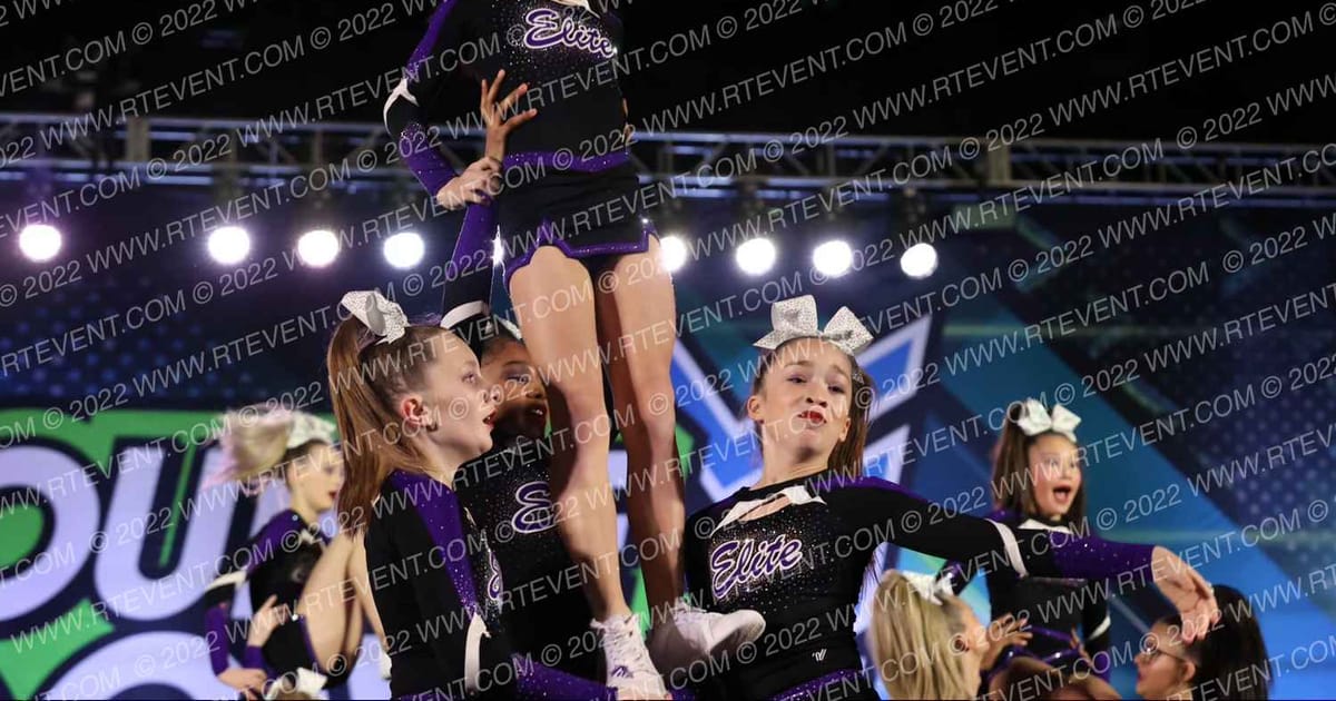 Clarksville Elite Cheer Center Amethyst · Double Down Birmingham Nationals DIDII