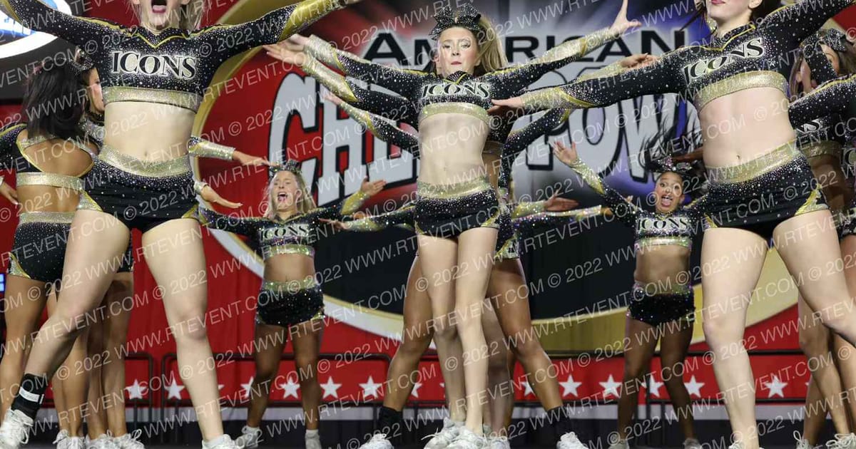 New York Icons Senior Gold · Cheer Power Grand Nationals