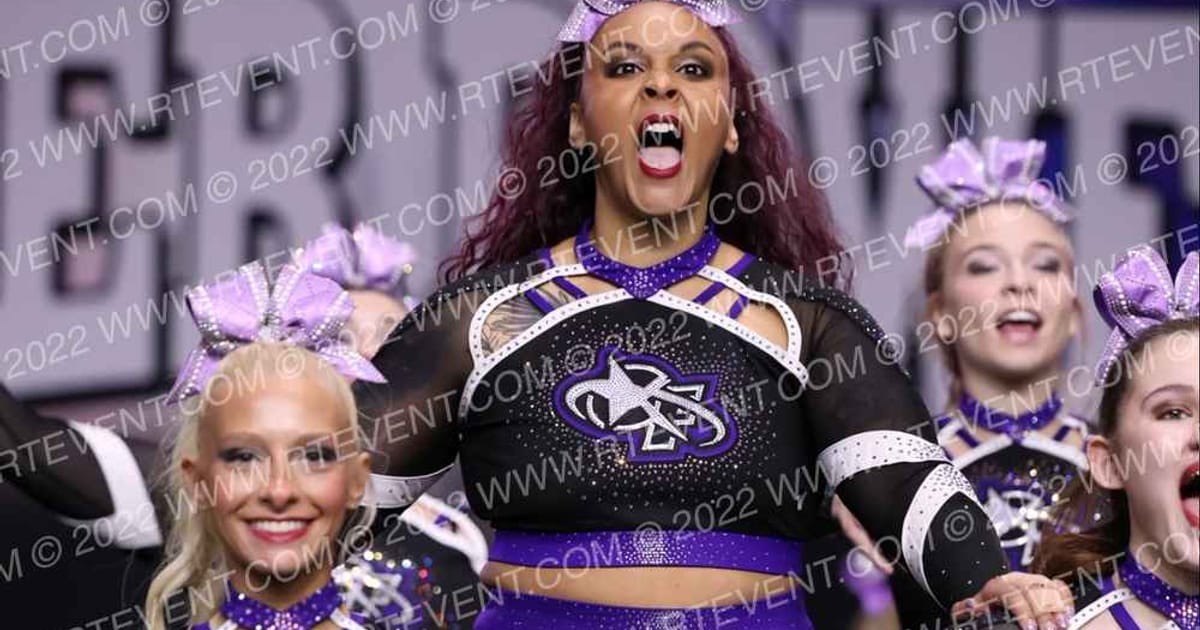 Champion Force Athletics Lavender · Cheer Power Grand Nationals