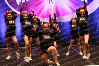 DCA Cheer and Tumbling White Diamonds