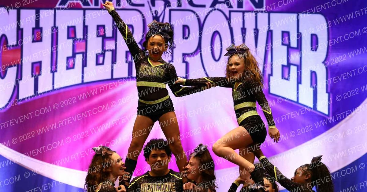 Texas Ultimate Cheer and Tumble Lightning Luxx · Cheer Power Disco Showdown Galveston