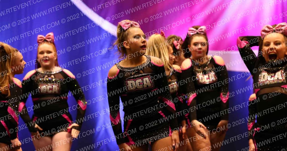 DCA Cheer and Tumbling Sapphire Diamonds · Cheer Power Disco Showdown Galveston
