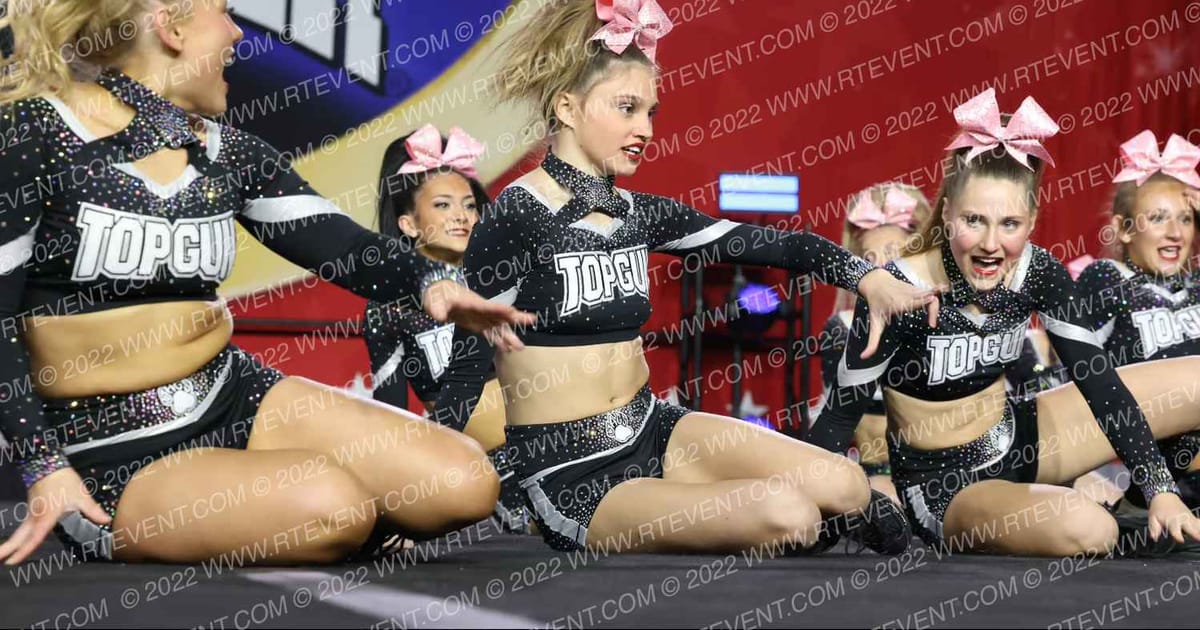Top Gun All Stars Diamonds · Cheer Power Grand Nationals
