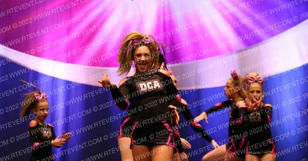 DCA Cheer and Tumbling Pink Diamonds · Cheer Power Disco Showdown Galveston