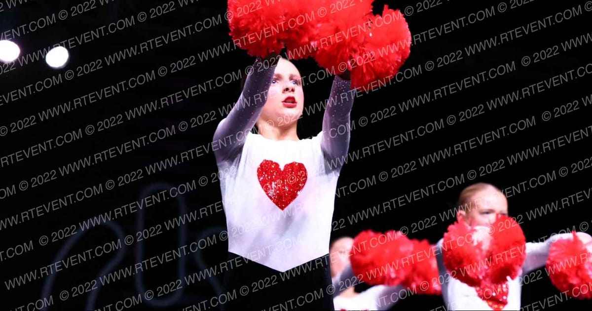 Peach State All Stars Youth Premier Large Pom  The Queens Cards · GROOVE Dance Grand Nationals