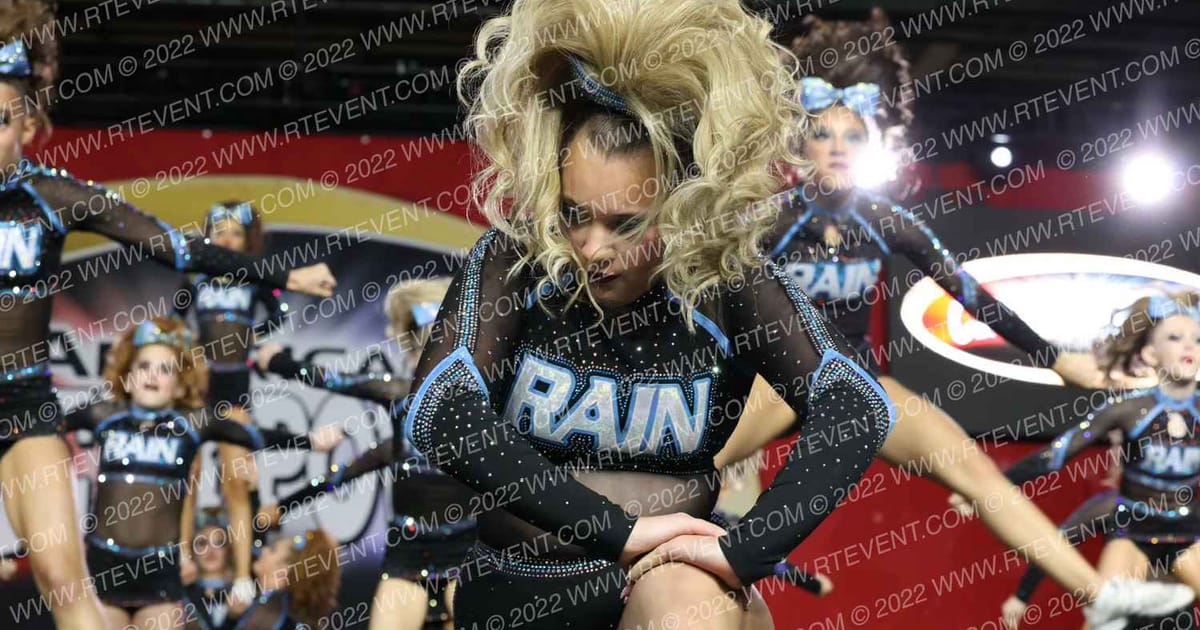 Rain Athletics Crystal · Cheer Power Grand Nationals