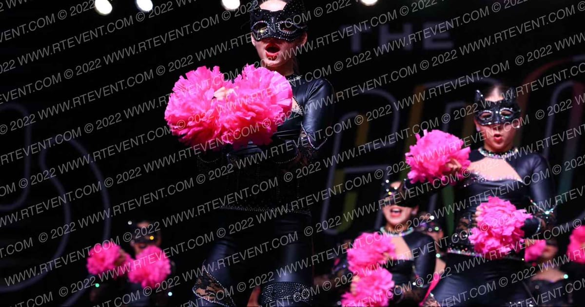 Dance Dynamics Youth Elite Black Large Pom - Catwoman · GROOVE Dance Grand Nationals