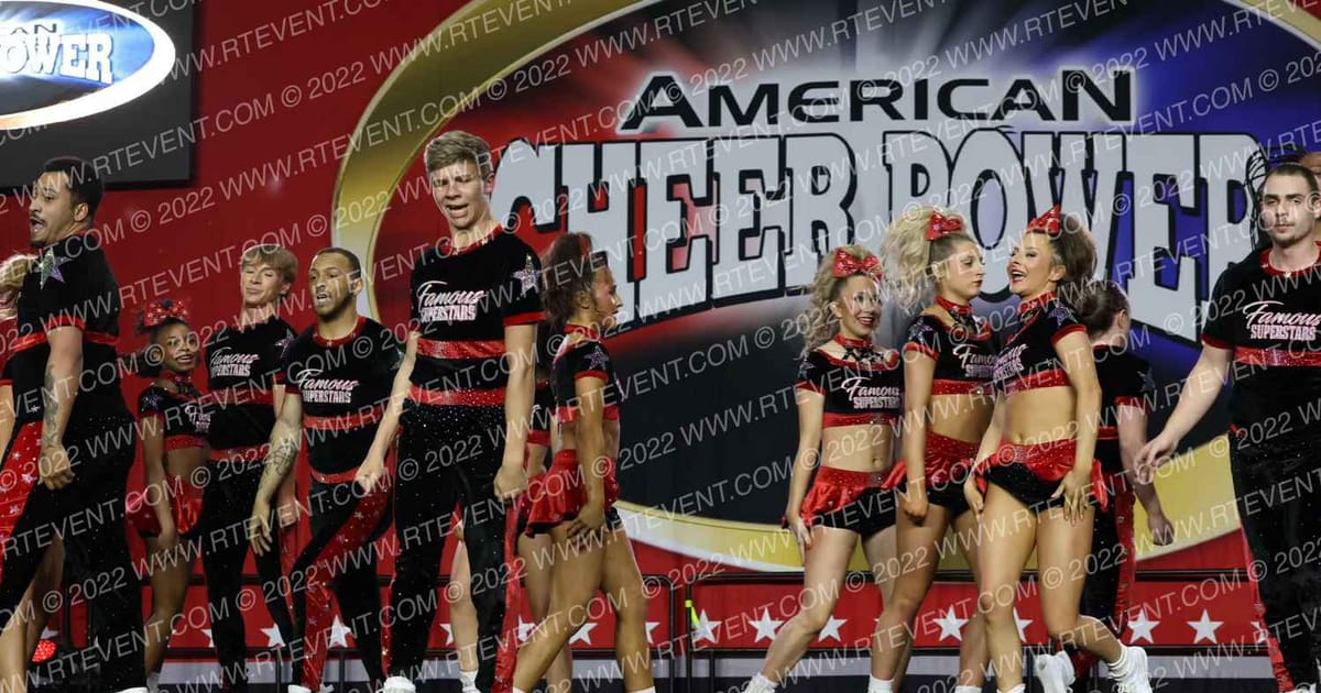 Famous Superstars SHAMELESS · Cheer Power Grand Nationals