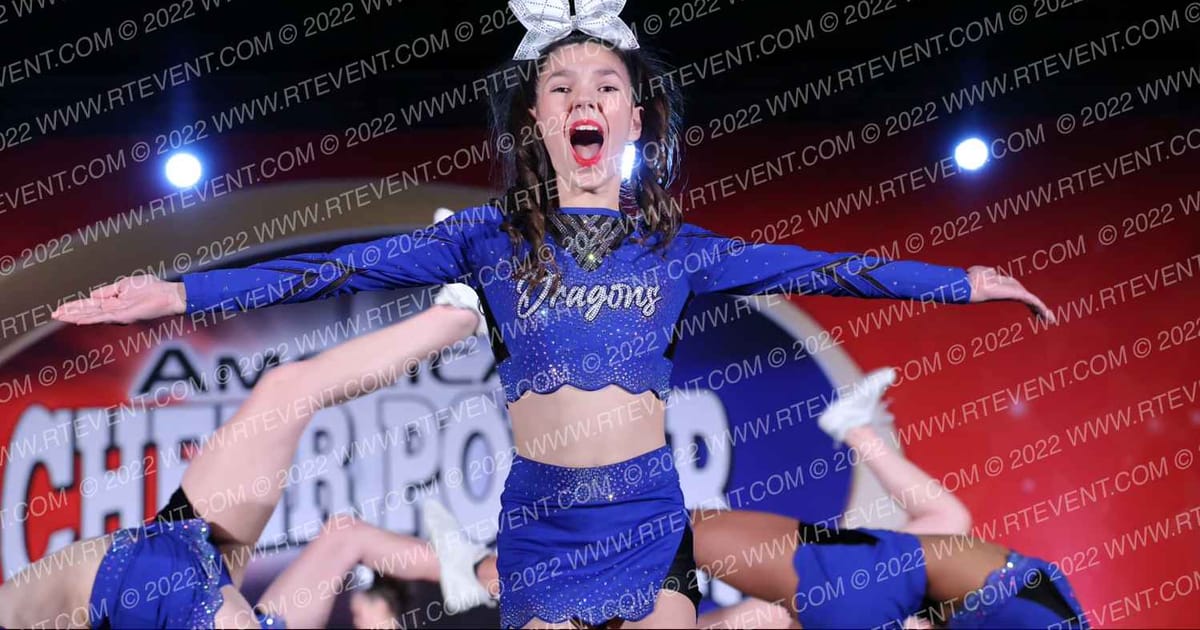 UEC Dragons Blue Lightning · Cheer Power Philly Showdown DIDII