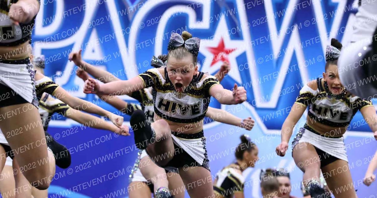 The Hive Cheer HIVE 5 · PacWest Utah Challenge DIDII