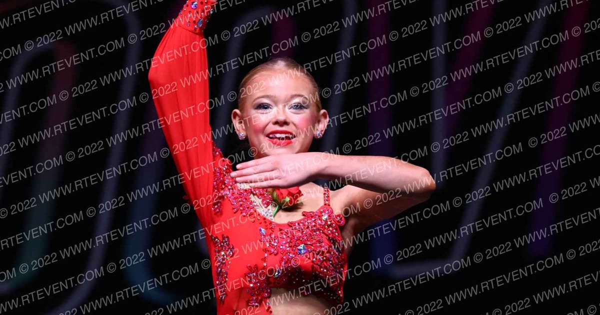 Peach State All Stars Mini Premier Small Lyrical  Red Roses · GROOVE Dance Grand Nationals
