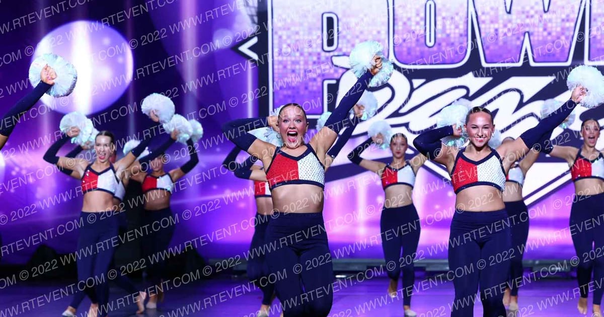 MPact Dance Studio Senior Large Pom · Power Dance Grand Nationals