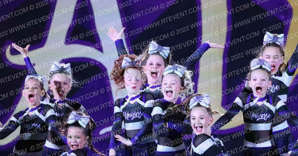 Universe Athletics Cosmic Cuties · March into the MADness Cheer and Dance Championships